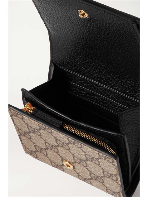 gucci portefeuille tissu|net a porter Gucci wallet.